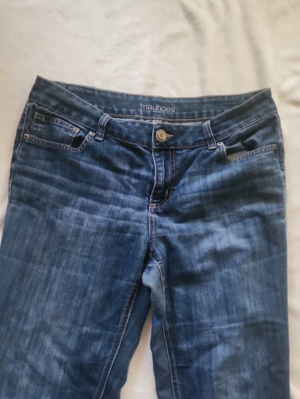 Maurices Women's Dark Blue Skinny Jeans